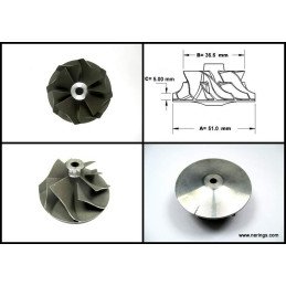 Крыльчатка компрессора...