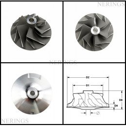 Крыльчатка компрессора...