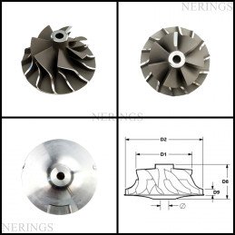 Крыльчатка компрессора...