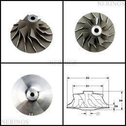 Крыльчатка компрессора...