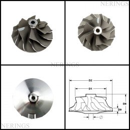 Крыльчатка компрессора...