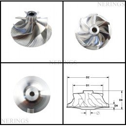 Крыльчатка компрессора...