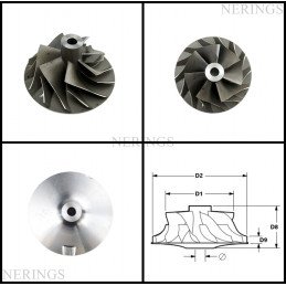 Крыльчатка компрессора...