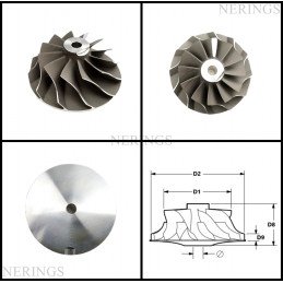 Крыльчатка компрессора...