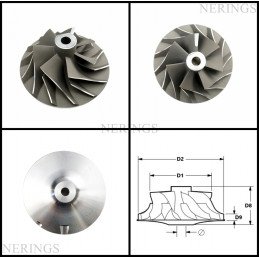 Крыльчатка компрессора...