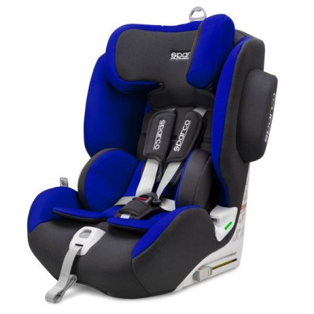Car seat ECE R129 (I-SIZE) (9-36 kg.), 76-150 cm., Black/Blue, ISOFIX