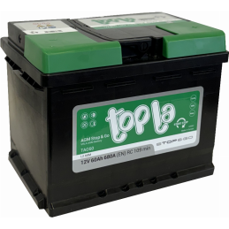 BATTERY TOPLA AGM STOP & GO