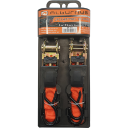 RATCHET TIE DOWN 5M * 25 MM