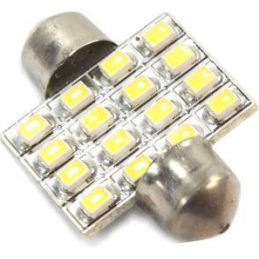 LEMPUTĖS C5W T11 LED 16SMD...