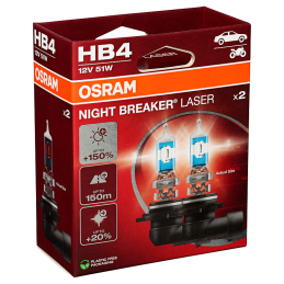 OSRAM LEMPUTĖS HB4 51W 12V...