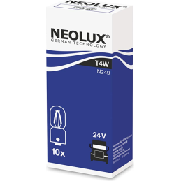 NEOLUX LEMPUTĖS T4W 24V BA9S
