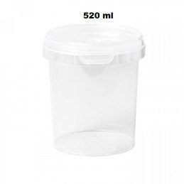 Cup 520 ml with lid set...