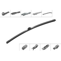 Frameless rear/front windshield wiper with spoiler (1 pc.) Aerotwin Plus 500mm VOLVO C30, S40 II, S60 II, S80 II, V50, V60 I, V7