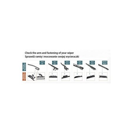 Windshield wiper blade MAMMOOTH MMT A141 500