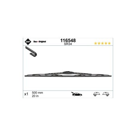 Windshield wiper blade SWF 116548