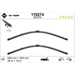 Windshield wiper blade SWF...