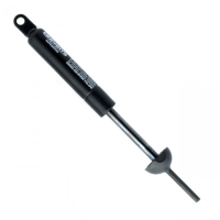 Gas shock absorbers for the hood