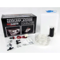 Ksenoninių žibintų plovimo sistema