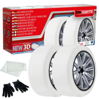 Sniego grandinės ir sniego kojinės