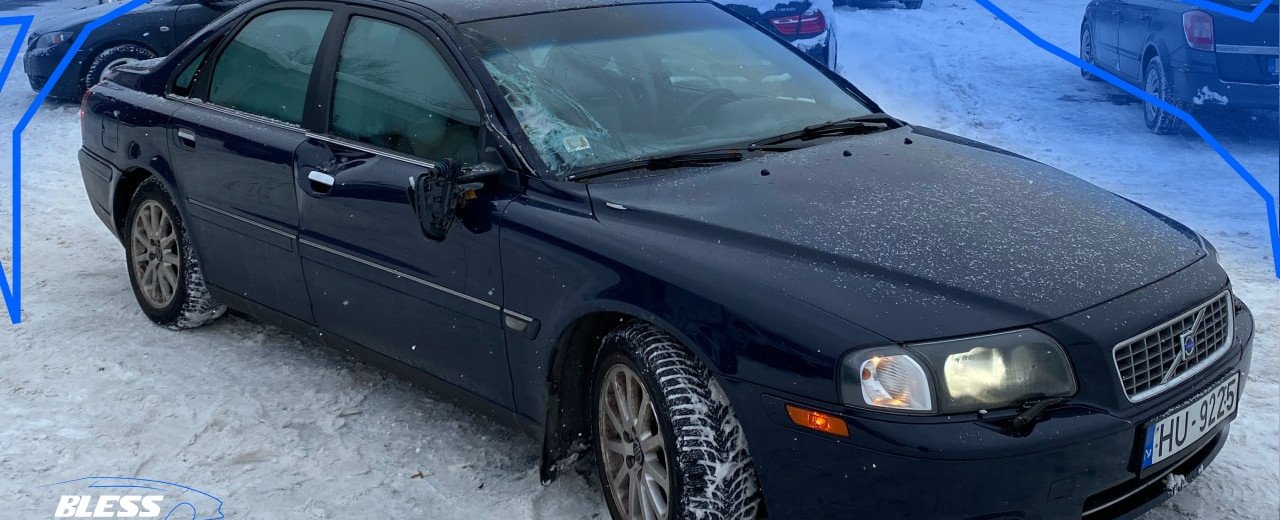 Recovering a 2004 Volvo S80 I Diesel after an accident