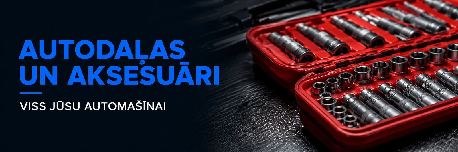 Instrumenti, aprīkojums, auto ķīmija, aksesuāri un daudz kas cits